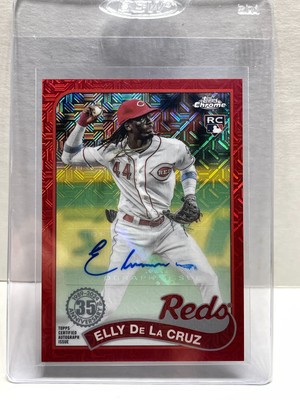 Elly De La Cruz 2024 Topps Series 1 SILVER PACK rc Rookie RED 