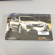 2010 Acura TL Factory Original Glovebox Owners Manual Book Portfolio
