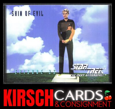 Skin of Evil 1994 SkyBox Star Trek: The Next Generation Season 1 #78