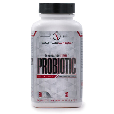 Purus Labs Probiotic: 10 Strains, 50 billion CFUs Digestive Health BEST BY 12/25