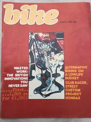 Bike Magazine - March 1976 - Guzzi V1000, MV Agusta, Project CB750, Zundapp KS50
