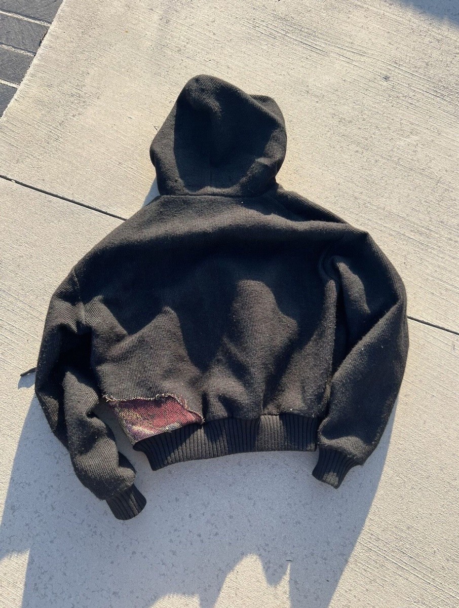 即発送 OFF WHITE 19SS DONDI SQUARE SLIM HOODIE OFF-WHITE Diag Unfinished Hoodie White/Silver Men's - FW19 - US