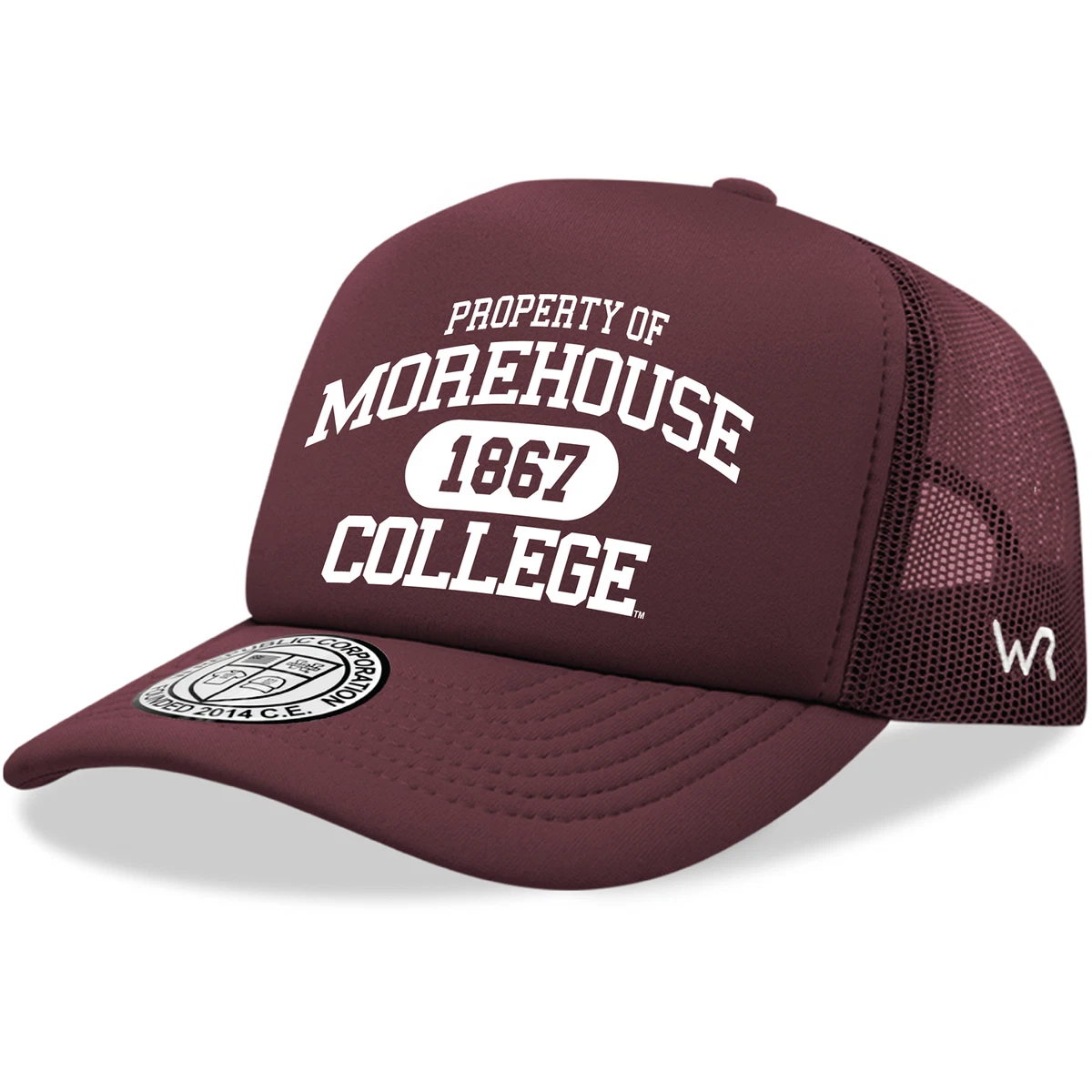 Morehouse College Maroon Tigers Trucker Mesh Baseball Snapback Cap