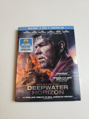 Deepwater Horizon (Blu-ray + DVD & Slipcover,Tested Good Condition Free Shipping