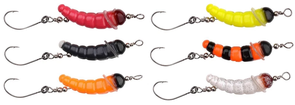 Trout Master Hard Camola 2g - künstliche Bienenmaden - Forellenköder, Kunstköder