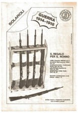 Pubblicità 1970 Solaroli fucili giocattolo replica Lebel Mauser Carcano 