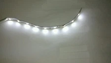 18 LED Light Strip (lot of 5) Cool White Interior Lights 12" Length  HO Lighting