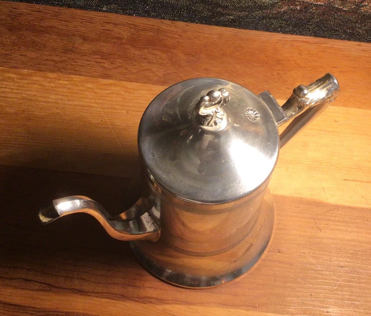 ANTIQUE SHEFFIELD PLATE ( the Process) # 851 COFFEE/TEAPOT