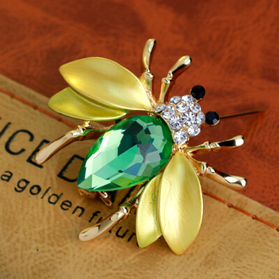 Crystal Butterfly Fashion Brooches & Pins Butterfly Brooch Pin - Pearl & Crystal Animal Jewelry For Women, Bride Gift Pearl Fine Brooches & Pins - Foto 8