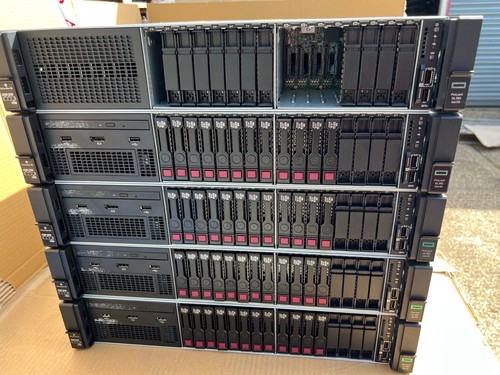 HP DL380 Gen10 G10 2x Gold 6138 256GB DDR4 P408i-A SR 3.84TB SSD 9.6TB SAS 12G - Picture 3 of 13
