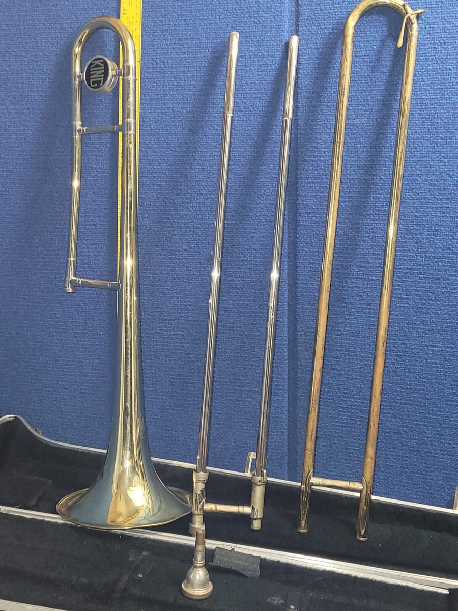 トロンボーン KING 606 King 606 Trombone W/Mouth Piece & Dings AS