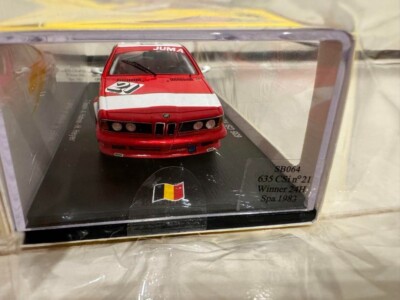 BMW 635 CSi n°21 24h Spa 1983 Spark 1/43 BMW 2002 Turbo 1973 Polaris Silver Metallic 1/43 Spark S2815
