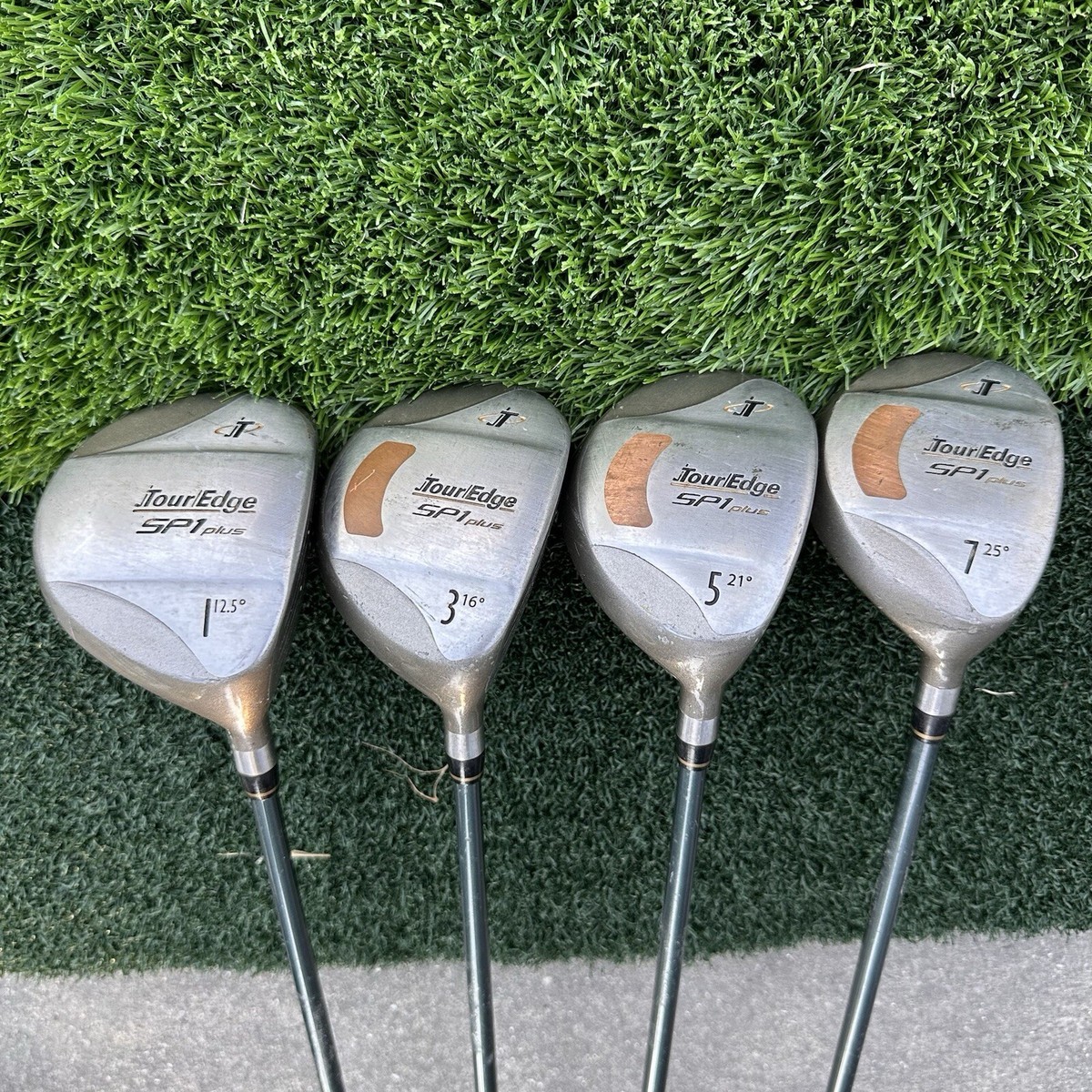 Tour Edge Sp1 Plus Driver, 3W, 5W, 7W Wood Set- Ladies Flex High 
