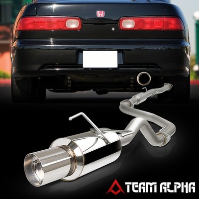 Fits 1994-2001 Acura Integra GSR [4.5'' TIP MUFFLER] SS Catback Exhaust System