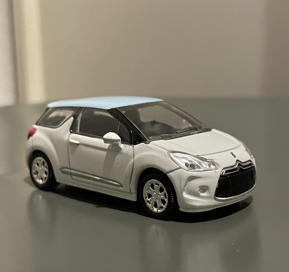 Modellino Norev Citroen ds3 2009 DS 3 Bianco 1/64 1:64 3 inches Nuovo Senza - Immagine 2 di 4