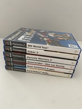 PS2 Games Job Lot x6 - Dynasty Warriors 3, Gran Turismo 3, Dakar 2