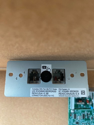 Kyocera Fax System 12 card