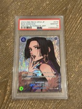 One Piece Boa Hancock 2023 Holo OP04 SR Special Alt Art OP01-078 Japanese PSA 10