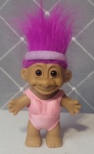 Troll doll 90s Russ authentic aerobics jazzersize style workout theme with band