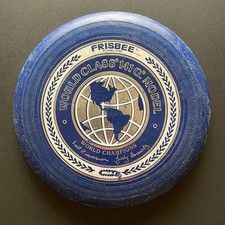 1980 Wham-O Frisbee Flying Disc   141G World Class Champions Zimmerman Horowitz