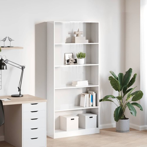 Großes Bücherregal | 80x176 cm | Aktenregal | Highboard | Büroregal | Holzregal - Bild 112 von 119