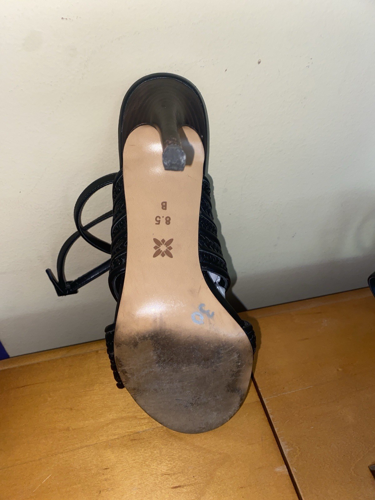 BCBGeneration Karli Black Ankle Strap Stiletto He… - image 16