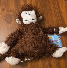 Vintage Ganz Webkinz Monkey HM008 10" Plush Stuffed Animal Retired