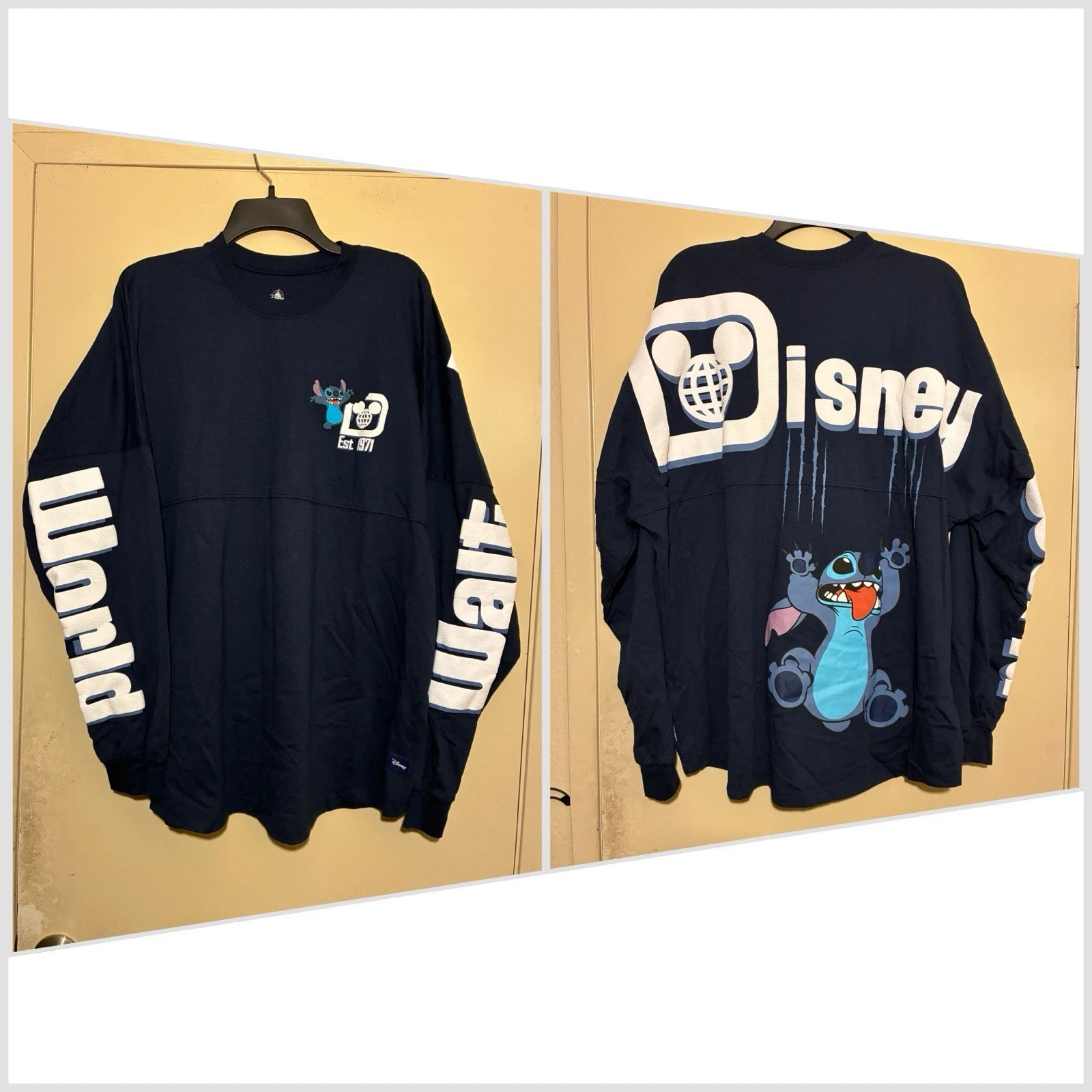 2024 Stitch Spirit Jersey Walt Disney World Lilo & Stitch Adult Sz XL