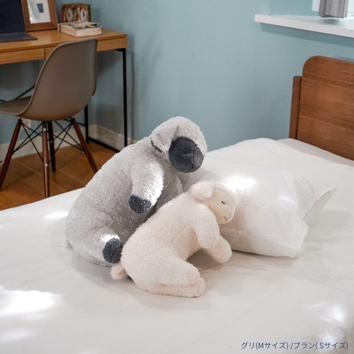 Livheart Sleeping Pillow Soine Blanc S Size (Total Length approx. 35cm) Cute She - Picture 6 of 9