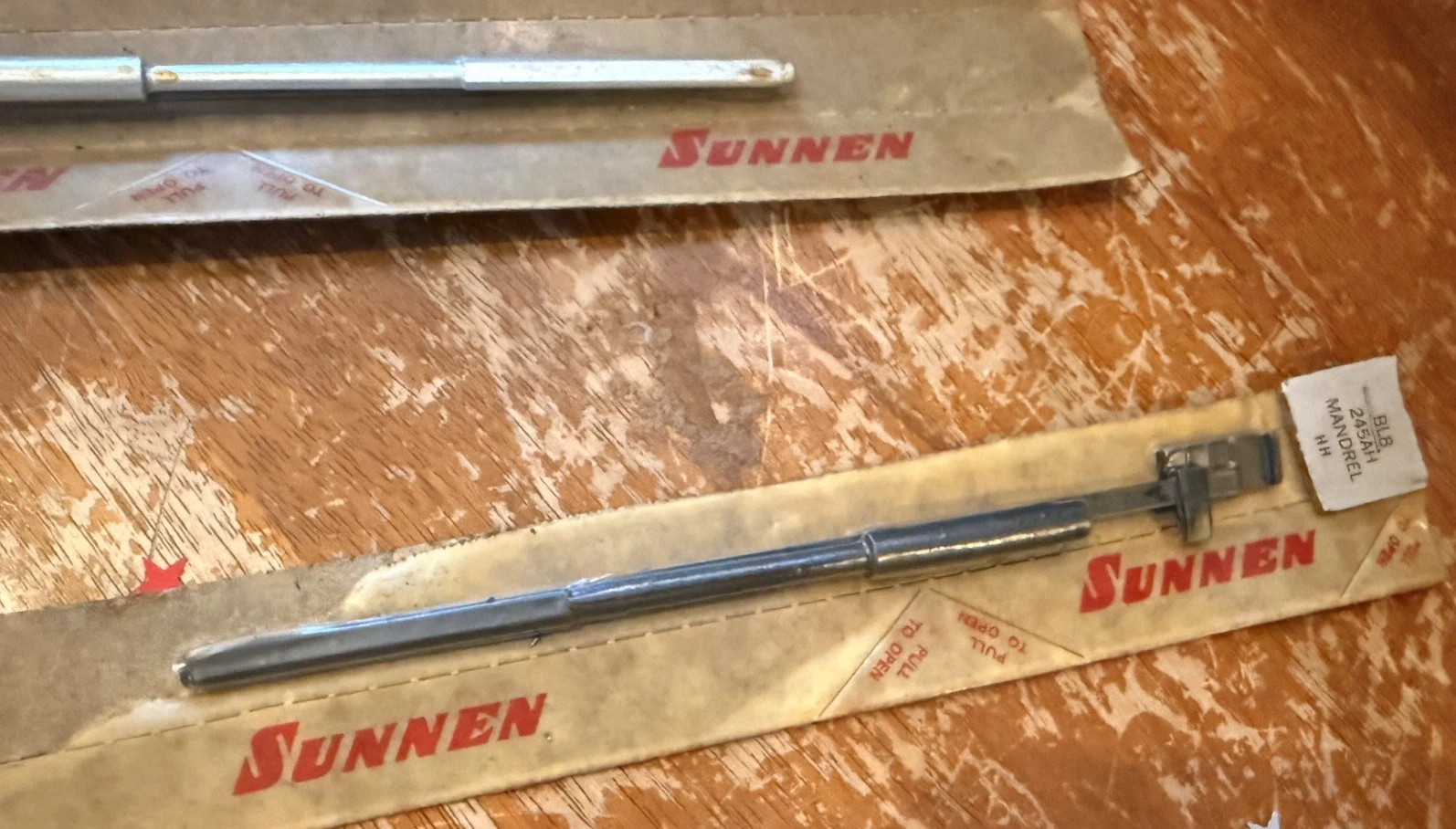 RARE NEW MINT Sunnen Honing Mandrel w/ wedge Truing Hone # BL8-245AH