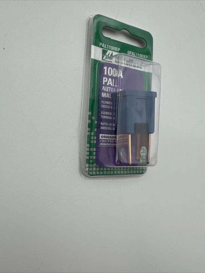Fusible Littelfuse - Pal 294 32V Macho 100A: 100 Amp, Azul, Pal, 1 Pack: PAL1100BP Foto 4 de 4