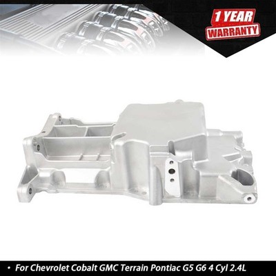For Chevrolet Cobalt GMC Terrain Pontiac G5 G6 4 Cyl 2.4L Engine Oil Pan 264-133