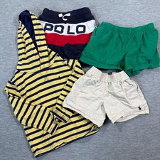 Polo Ralph Lauren Bundle Boys 2T-6 Multi Color Hoodie Shorts Lot Casual Summer
