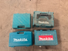 4X LOT MAKITA TOOLBOXES TOOL CASES STORAGE BOXES WORKSHOP GARAGE TRADE TOOLS