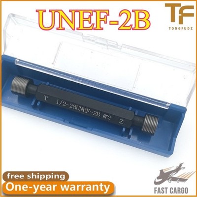 Thread Plug Gage Unified Thread Gage Thread Plug Gage 1/2-28 UNEF 2B Double Ends