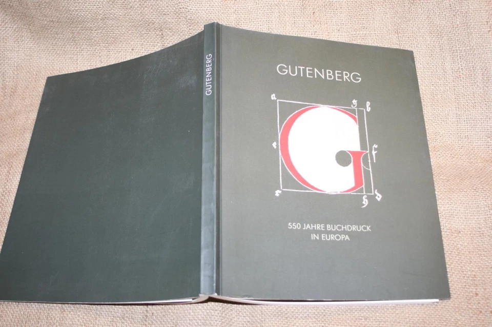 Libro da collezione scrittura stampa Gutenberg 550 anni stampa libri antichi arte del libro - Immagine 2 di 4