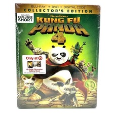 Kung Fu Panda 4 Blu-ray  DVD  Digital Target Exclusive Collector  s Edition
