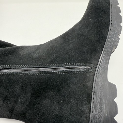 Nueva Bota La Canadienne Vogue Negra Gamuza Piel de Oveja Impermeable Para Mujer Talla 9.5 - Imagen 9 de 13