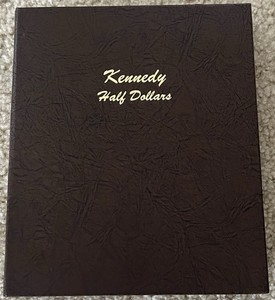 DANSCO COIN ALBUM #7166 KENNEDY HALF DOLLARS 1964-2017
