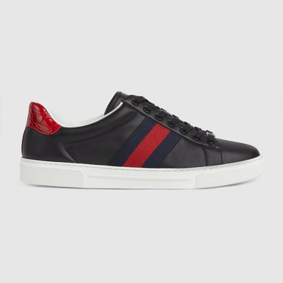 【GUCCI】Ace Web Sneakers/追跡+関税+全国送料込み Gucci Ace Sneakers With Web Details US 11 Men | eBay