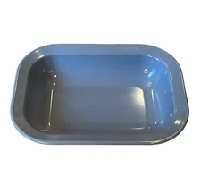 Vintage Texas Ware 119 Serving Dish Bowl Rectangle Light Blue Melamine