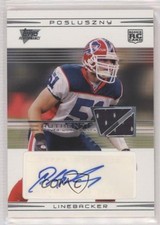 2007 Topps Performance Rookie Relic Auto Silver /15 Paul Posluszny #133 Auto RC