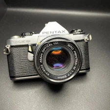 Pentax ME Super 35mm SLR Film Camera with SMC Pentax-M 50mm F/1.7 Asahi Optical
