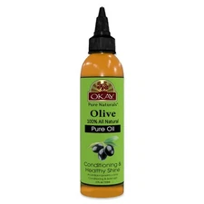 OKAY 100 Pure Olive Oil Hair and Body Moisturizer 4 Fl Oz Deep Conditioning A...
