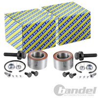 2X SNR RADLAGER-SATZ Vorne Passend FÜR VW Transporter Links+Rechts