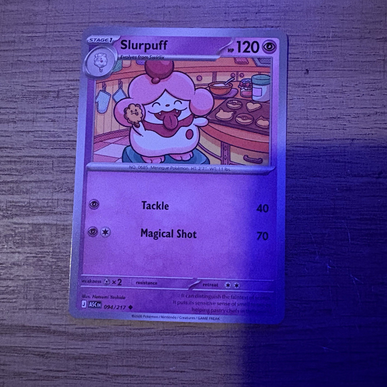 Slurpuff Uncommon ME: Ascended Heroes 094/217 NM