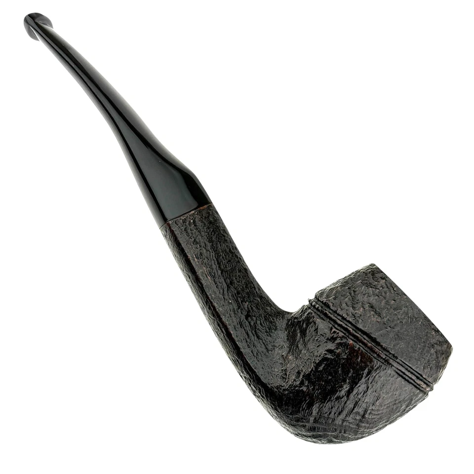 Savinelli Pipe Collection 1986 6mm Filter Bent Bulldog Original Box and Sleeve - Image 3 of 4