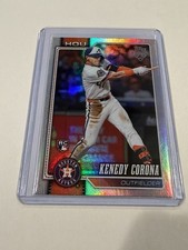 2026 Topps Series 1 Kenedy Corona #145 Silver Rainbow Foil RC Astros Rookie