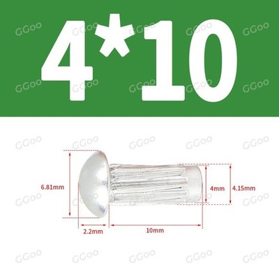 Solid Aluminium / Copper Round Head Hammer Drive Rivets M2 M2.5 M3 M4 DIN 1476