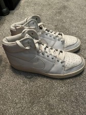 Nike Backboard II Mid Triple White UK 7